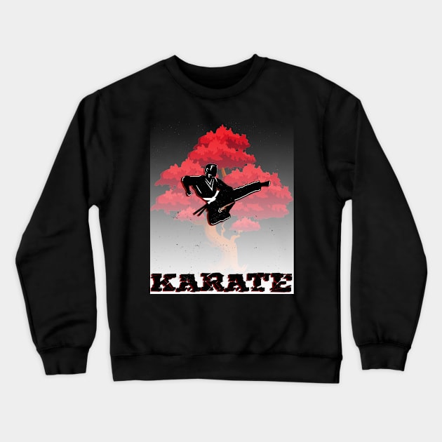 Miyagi-Do Karate Bonsai Tree Crewneck Sweatshirt by NI78